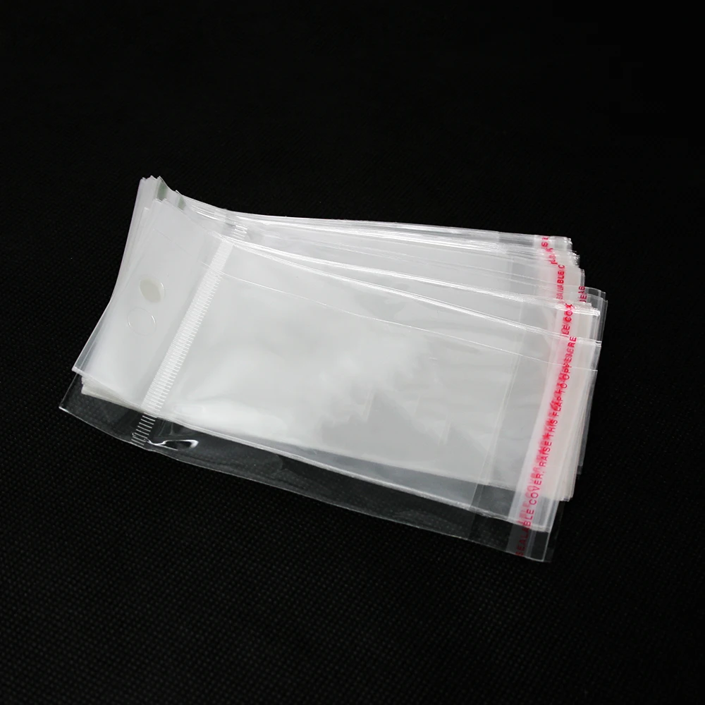 100Pcs Multi Size Transparent Plastic Bag OPP Self Adhesive Seal Poly Cellophane Bags Candy Package Gifts Bags & Pouches