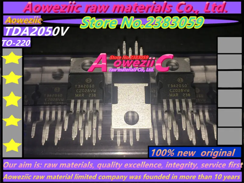 Aoweziic 100% Free Delivery   TDA2050V   TDA2050  TO-220  Single channel audio power amplifier