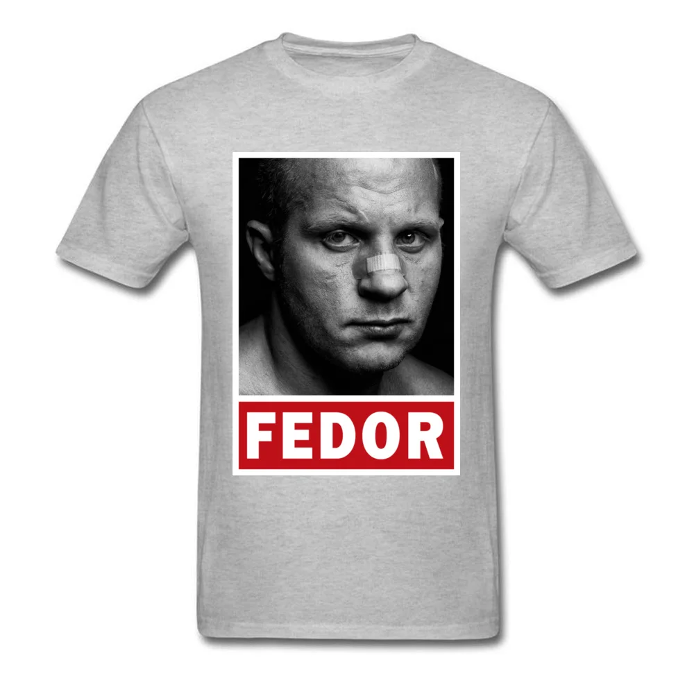 3D Fedor Emelianenko T Shirt MMA T-shirt Men Tshirt Classic Style Clothing Fighter Tee Cool Black Tops Cotton Fabric