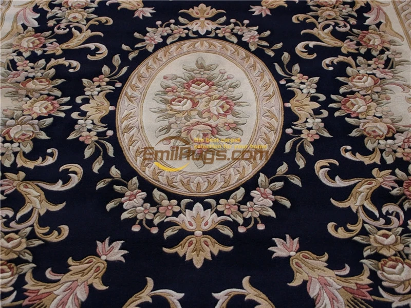 One Of A Kind Savonnerie Carpet Unique Antique Chinese Hand-made Wool The Plant Design Mandala Area Runnerchinese aubusson rug