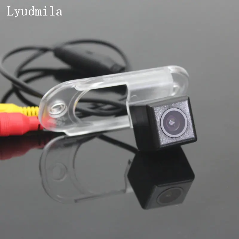 Lyudmila Car Intelligent Parking Tracks Camera FOR Inokom Santa Fe 2006~2012 Car Back up Reverse Rear View Camera