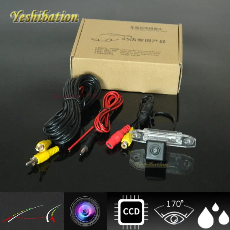 Yeshibation Intelligent Car Back Up Parking Camera For Volvo C70 V70 XC 70 XC70 with Tracks Module Rear Camera