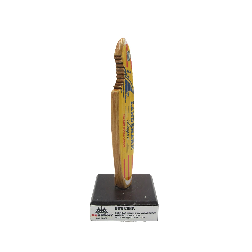 

DY-TH156L landshark Surfboard style beer tap handle