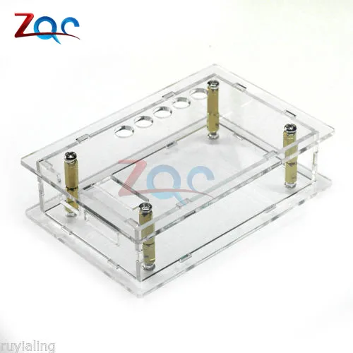 Acrylic Case cover for TDA7492P Bluetooth 4.0 Audio Receiver Digital Amplifier housing