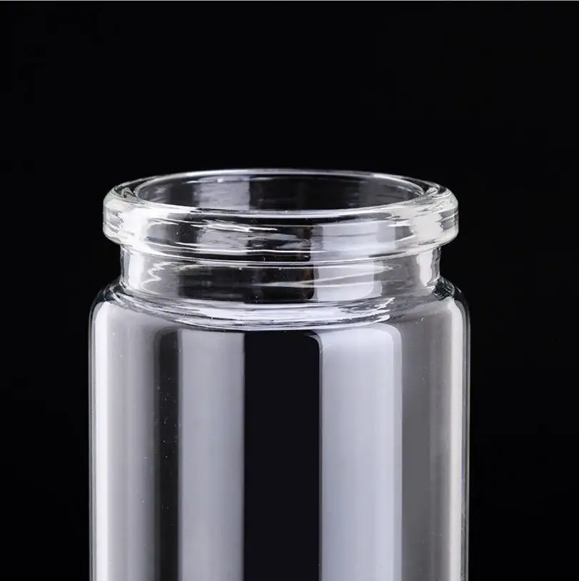 500 * 25 ML Großhandel Glasfläschchen mit Holzkorken 1 UNZE Glasflaschen Gläser Behälter für Hochzeit