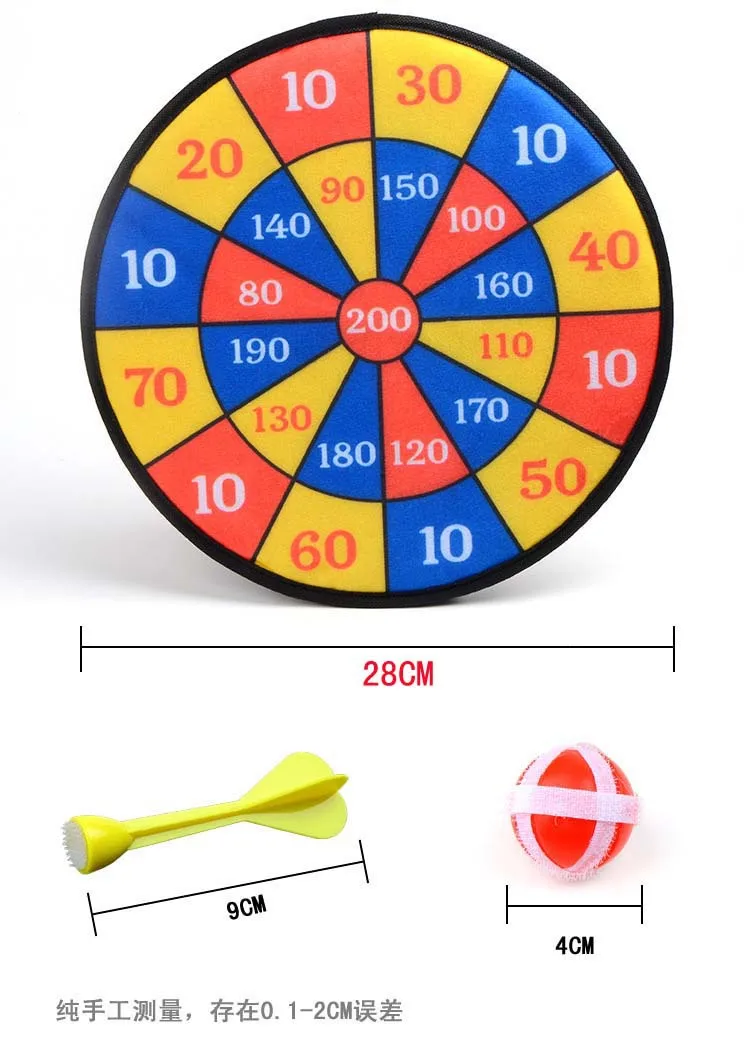 On The Target Suit Movement Of Darts Scale Plastic Darts Ball Flocking Needle Dart Board 2021