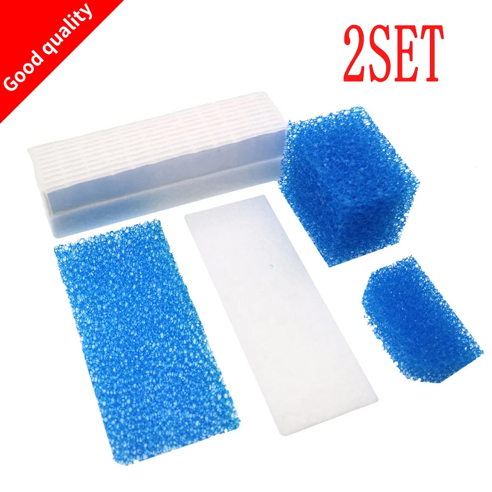 10Pcs/2ชุดกรองสำหรับThomas TwinชุดอัจฉริยะHepa FilterสำหรับThomas 787203 Aquafilter Genius Aquafilterตัวกรอง
