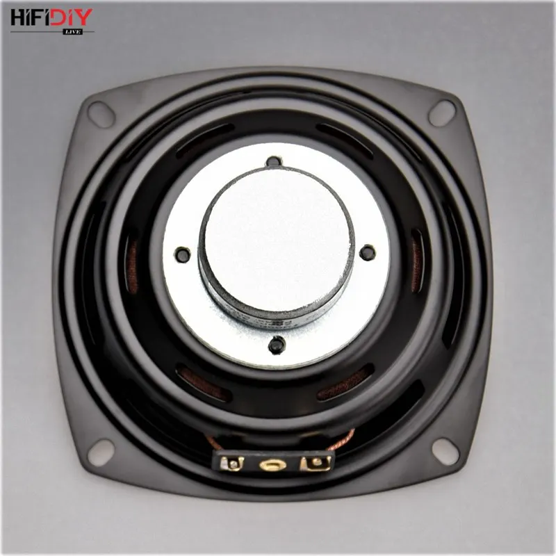 HIFIDIY LIVE Hi-Fi  4 inch DIY Full frequency speaker unit 4 8OHM 25W Neodymium magnetic High Alto bass loudspeaker QF4-105NS