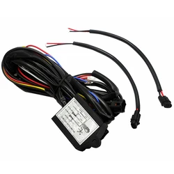 1Pcs Auto DRL Controller Car LED Daytime Running Light Relay Harness Dimmer On/Off 12 Fog Light Strobe Dimming Function