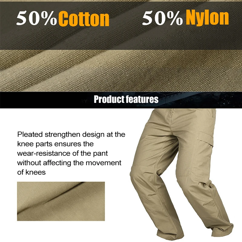 FREE SOLDIER outdoor sports hiking camping tactical men\'s pants  wear-resistant male pants men trousers