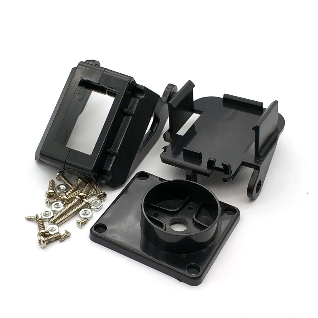 Servo bracket PT Pan/Tilt Camera Platform Anti-Vibration Camera Mount for Aircraft FPV dedicated nylon PTZ for 9G SG90