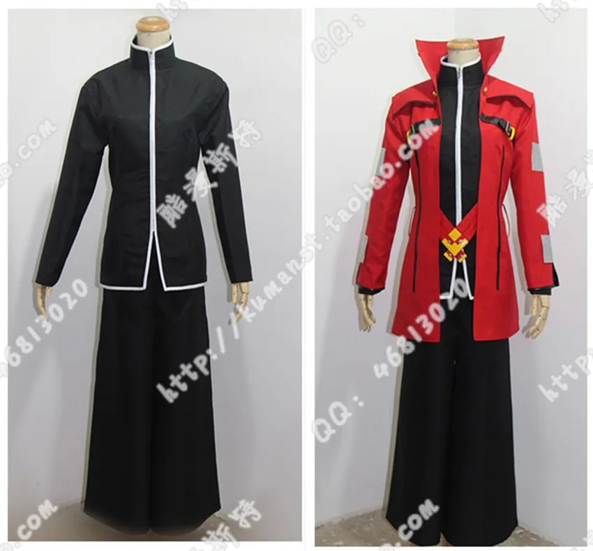 

BLAZBLUE Ragna the Bloodedge Cosplay Costume customized for Halloween Christmas