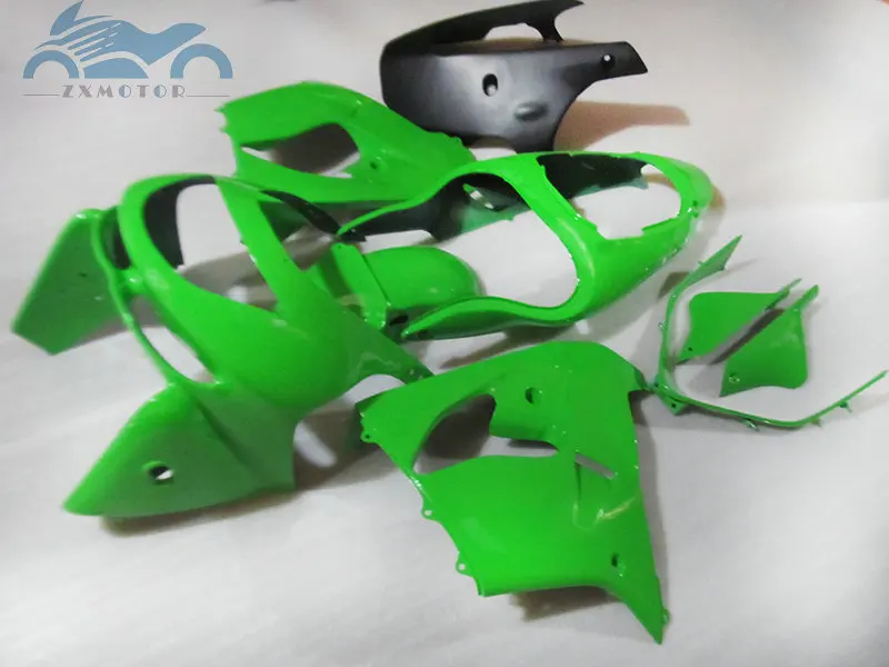 Custom your fairing kits for KAWASAKI Ninja ZX9R 1998 1999 ABS plastic motorcycle sport fairings kit 98 99 ZX 9R green bodywork