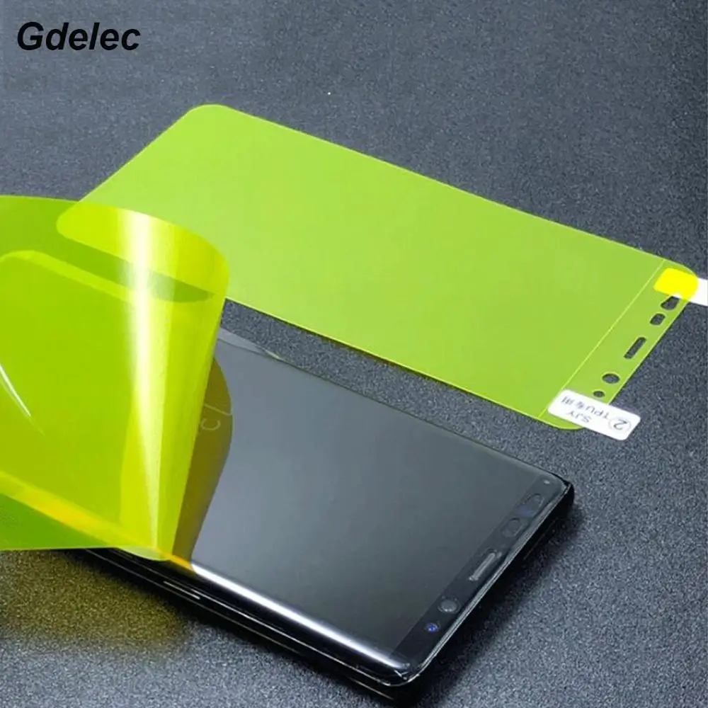 

Front Soft Hydrogel Film for Nokia 8.1 Sirocco X71 7.1 6.1 plus 5.1 plus TPU Full Cover Screen Protector Not Glass
