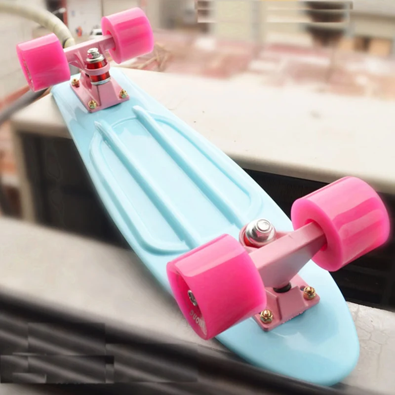 Pastel Mini Cruiser Skateboard, 22 