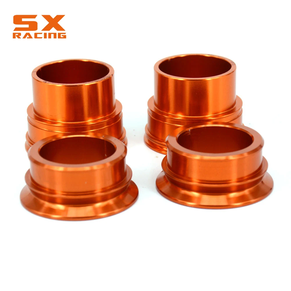 Motorcycle CNC Front Rear Wheel Hub Spacer Set For KTM SX SXF XCF 125 150 200 250 300 350 400 450 2013 2014