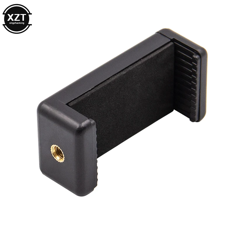 삼각대 마운트 어댑터 휴대폰 클리퍼 홀더 1 개, 수직 360 회전 삼각대 스탠드, 아이폰 X 7 플러스 삼성 삼각대