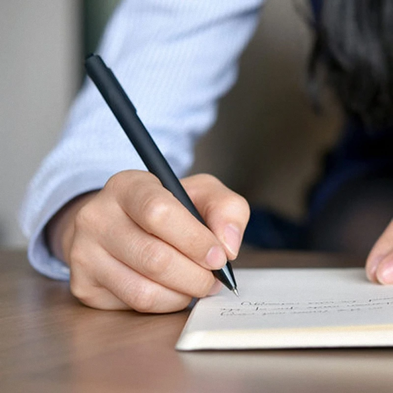 10 قطعة/الوحدة Youpin KACO 0.5 مللي متر الملونة مي القلم غال الحبر السلس الكتابة دائم KACOGREEN توقيع الكتابة الملء السوداء