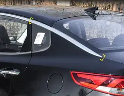 High quality ABS  For kia K5 2016-2019   rear window bright strip