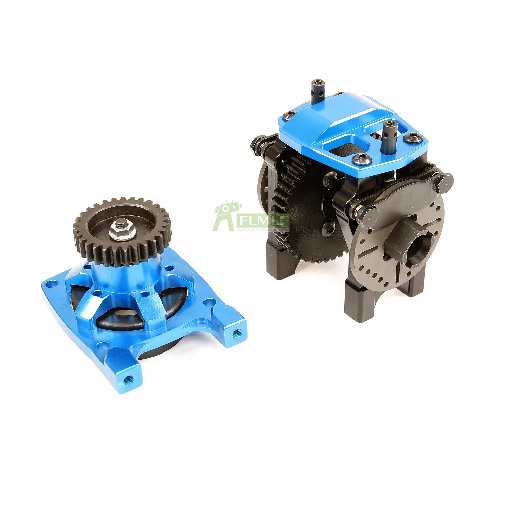 Metal Super High Speed Gear Module Assembly Set Fit for 1/5 Losi 5ive T Rovan LT KingmotorX2