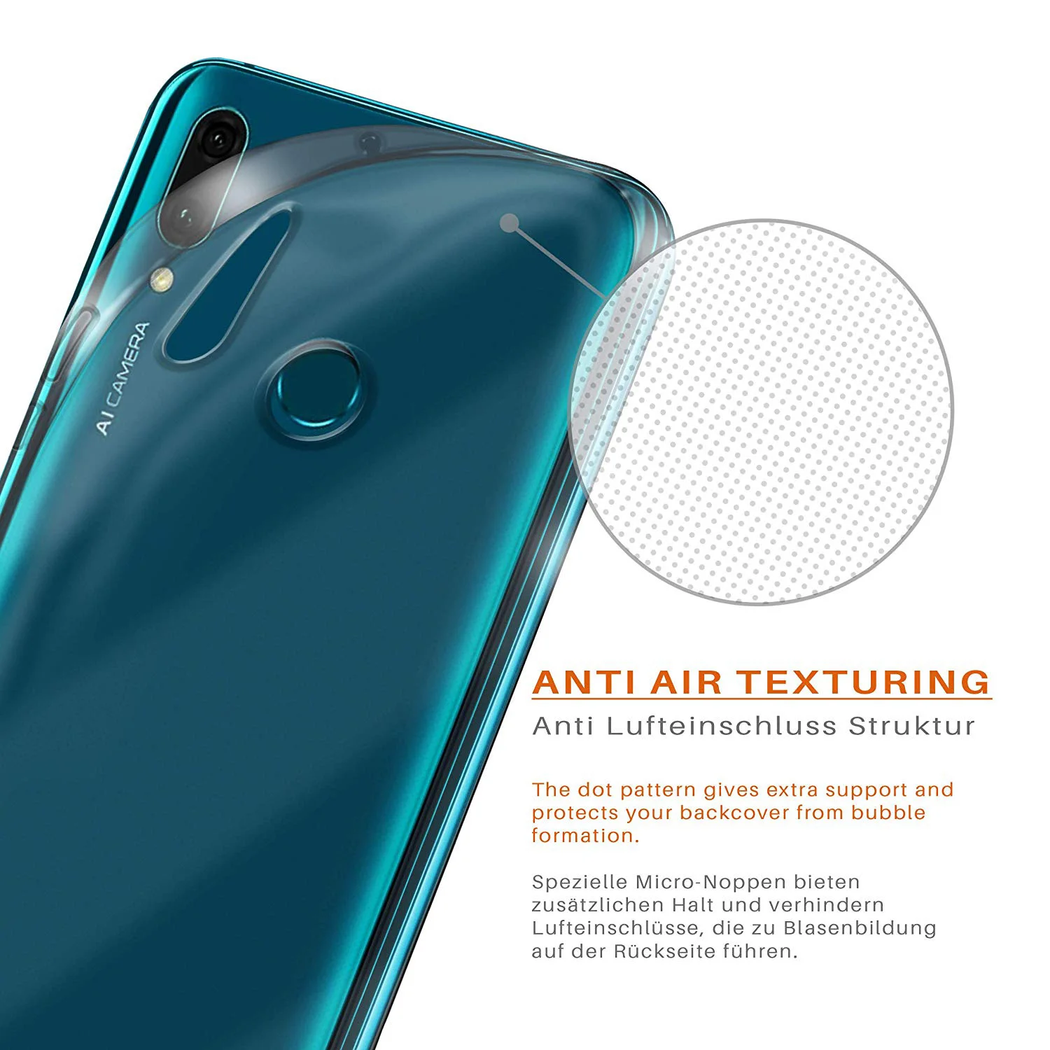 MoEx Custodia in Silicone Compatibile con Huawei Y6 (2019