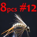 8 piezas blancas talla 12