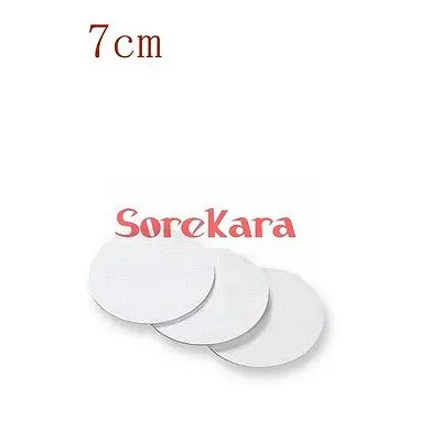 100pcs Quantitative Filter Paper 7cm High Speed Lab Filtration