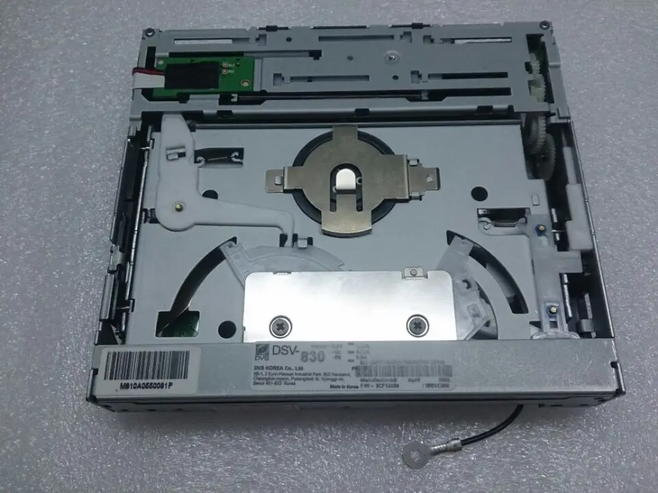 Korea DVS  DSV-830  DVS830 DVD Loader Mechanism with RAE-3050 RAE-3051 laser lens for Hyundai DVD mechanism Car Audio