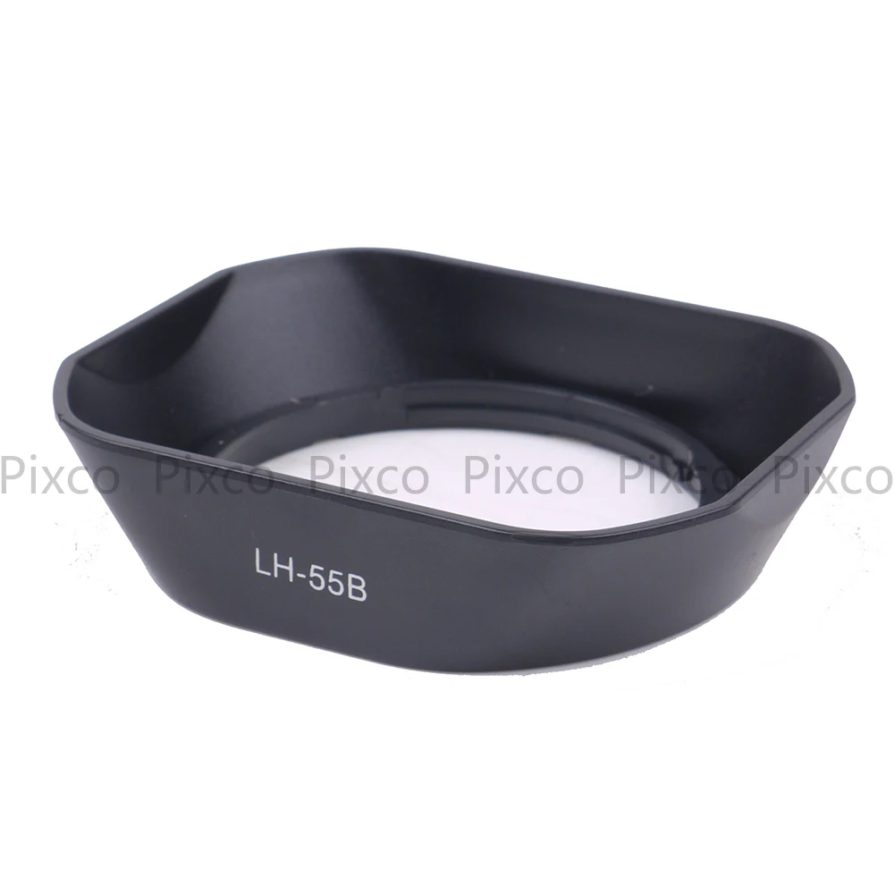 Pixco LH-55B Bayonet Mount Lens Hood  Shade Suit For Olympus for M.Zuiko ED 9-18mm F4.0-5.6  EZ Lens Replace Plastic