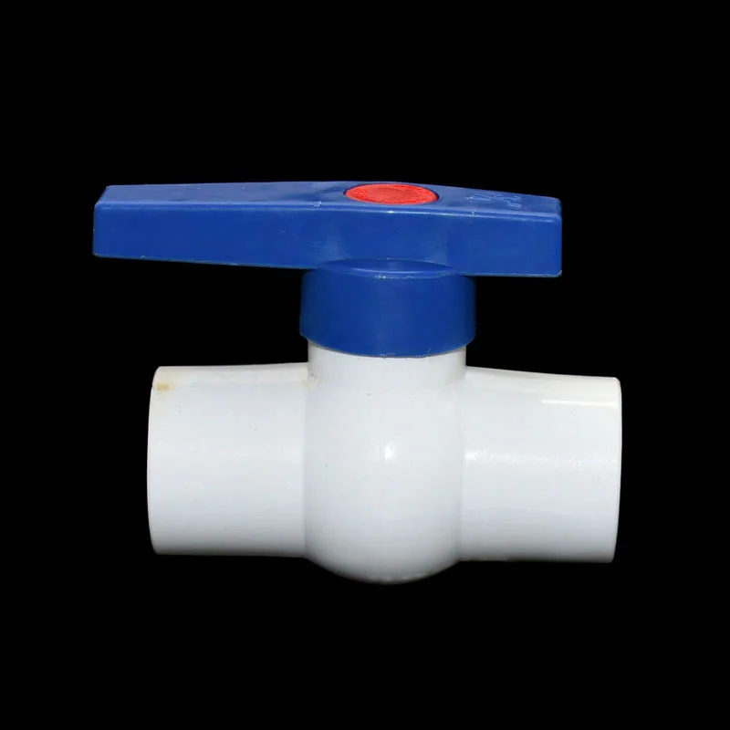 Poultry farming supplies 25mm PVC Ball Valve Coupler Adapter Water Connector For Garden Irrigation System 1pcs