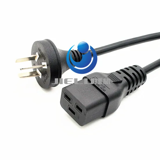 50 PCS,AU 1.8m IEC C19 to 3-Prong Plug AC Power Cable Lead Cord Adapter Generic