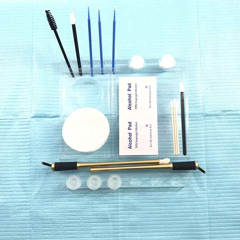 Microblading Tray Disposable Plastic Plate Permanent Makeup Accessories For Eyebrow Lip Inks Cups Holder Tattooing Supplies