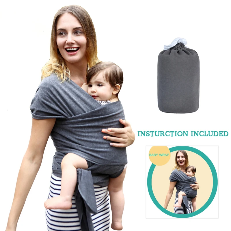 Baby Carrier For Newborns Soft Breathable Wrap Hipseat Breastfeed Birth Comfortable Nursing Cover Infant Wrap