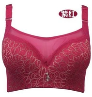 Madre busto grande sujetador Sexy sujetador 80 85 90 95 100 105 C D E copa sujetador encaje súper grande Push Up íntimos mujeres Top lencería C3312