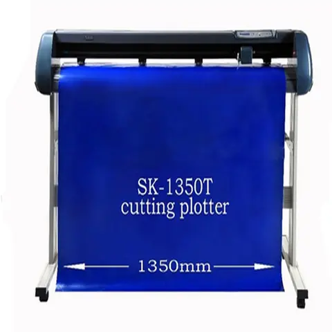 220/110V SK-1350T Automatic Vinyl Cutting Plotter 1350mm Sticker Paper Plotter Usb Vinyl Cutter Plotter Software/English Manual