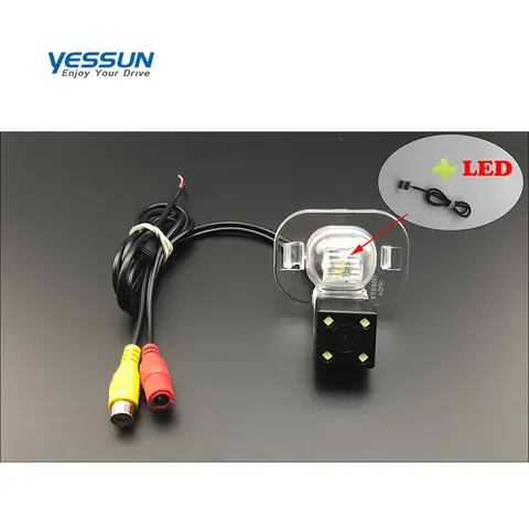 CCD-mörkerseende backkamera för Kia Venga 2010~2015 backkamera med LED/backkamera 8 best sales Kia Venga backkamera - №3