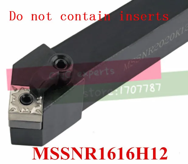 MSSNR1616H12 تحول أداة حامل ، حامل لتحويل القطع cnc أداة ، الخارجية تحول أدوات ، مخرطة أداة القطع ل SNMG120404/08