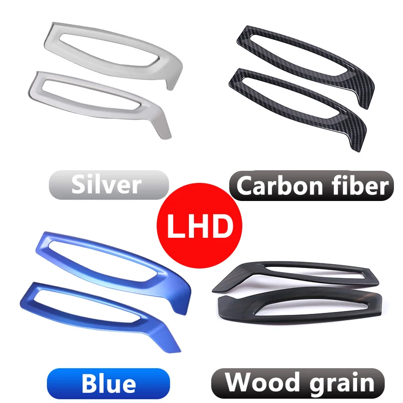 For Toyota C-HR CHR 2016 2017 2018 2019 Car Front Dashboard Air Vent Trim Cover Outlet Bezel Frame Garnish Molding Surround