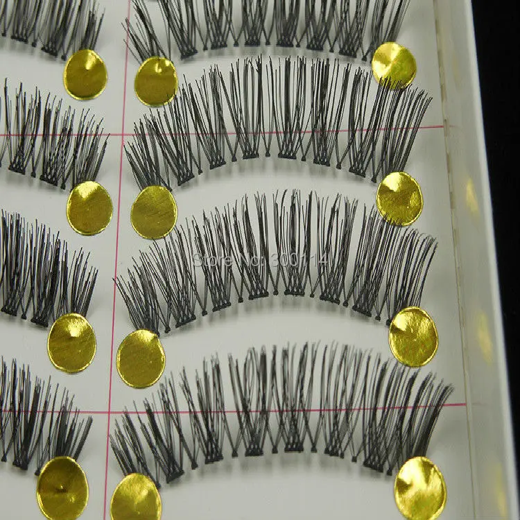 100boxes Excellent 4 different Styles False Eyelash Handmade Beauty thick long Fake Eyelashes Natural Eye lash free EMS shipping