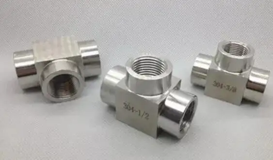 SS304สแตนเลสเท่ากับซ็อกเก็ตอุปกรณ์ท่อ Tube Joint