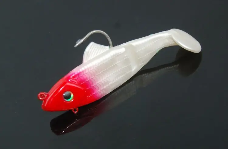 Señuelo plomo 14 cm anzuelo calidad para pesca profunda