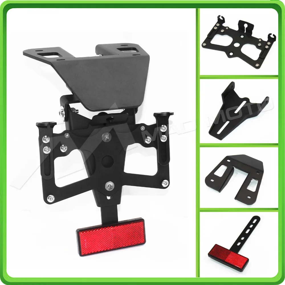 

For Yamaha R3 R25 YZF-R3 YZF-R25 2014 2015 2016 Motorcycle Accessories Adjustable Fender Plate Bracket License Plate Holder