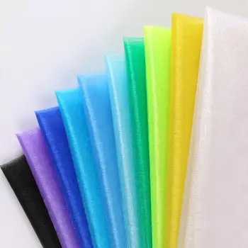 5米/卷 水晶歐根紗薄紗捲布,適用於婚禮、宴會、家居裝飾、婚禮花拱門等,23種顏色可選 10 最佳銷售 水晶織物 - №2