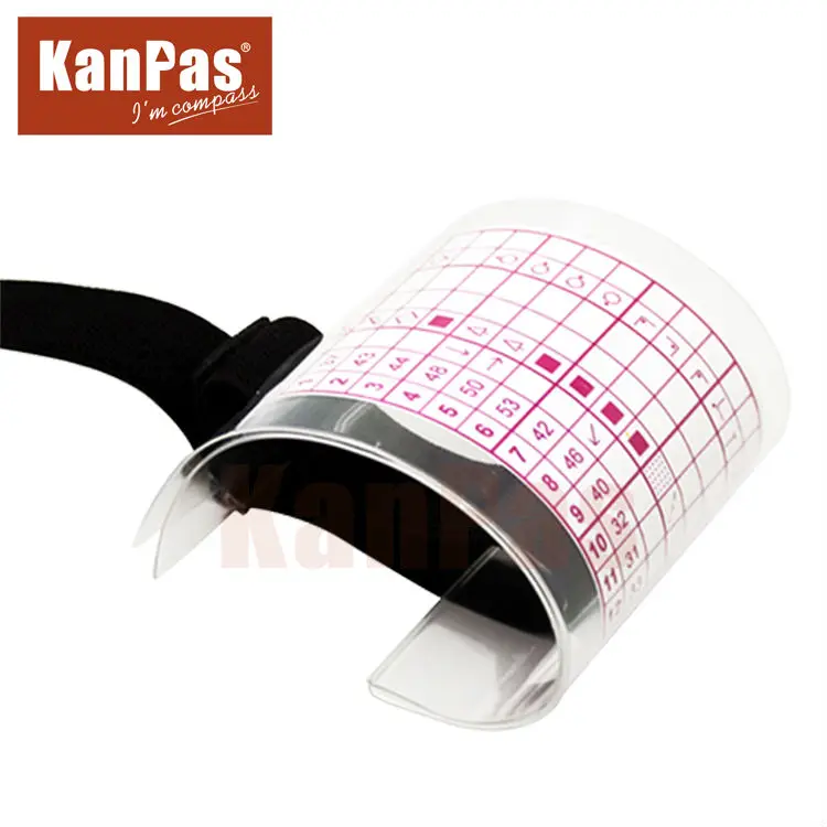 KANPAS WRIST DESCRIPTION SHEET HOLDER /orienteering description wrist holder / small size / OD-02