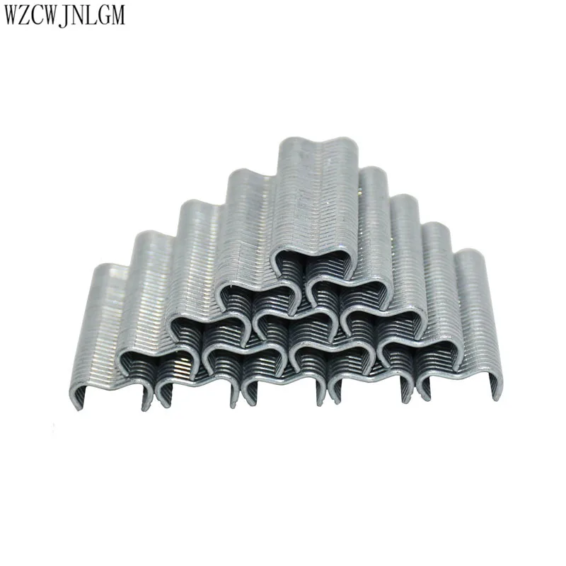 

2400 pcs M shape nail Animal cages installed nail Rabbit cage pliers Birds dog Cat Quail Poultry cages installed nail