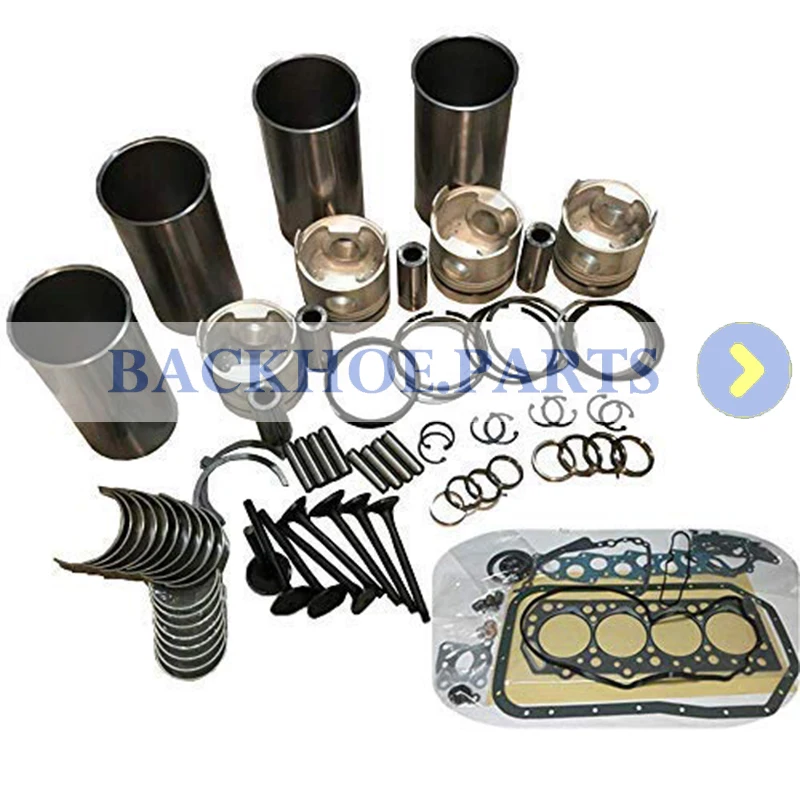 

Overhaul Rebuild Kit for Nissan Engine BD30 Hitachi Excavator EX60-2 EX60-3 EX60-5