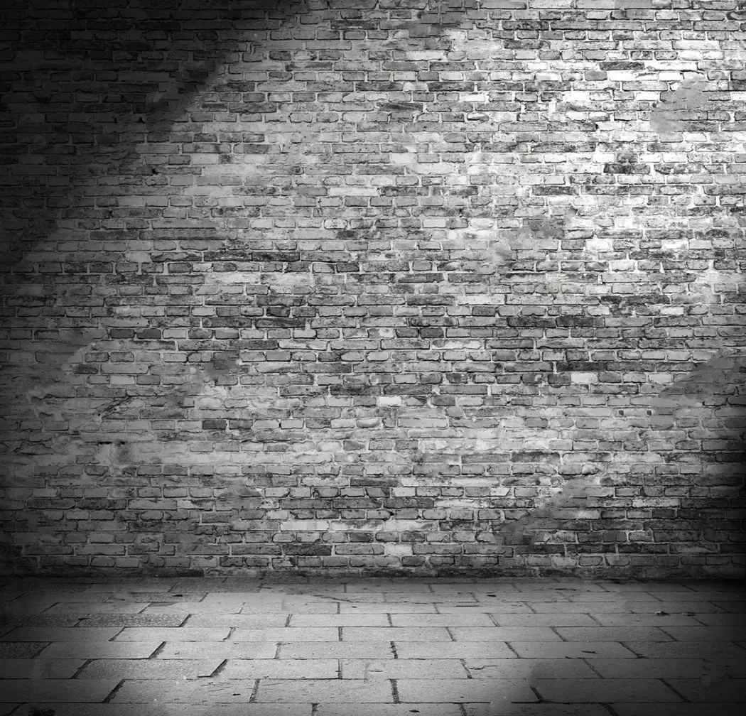 

dark brick wall basement beam light photography studio background Vinyl cloth High quality Computer print party backdrop