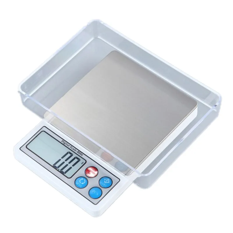 600g/0.01g 3kg/0.1g High-precision Electronic Gold Scale Pocket Scale Household Kitchen Portable Scale