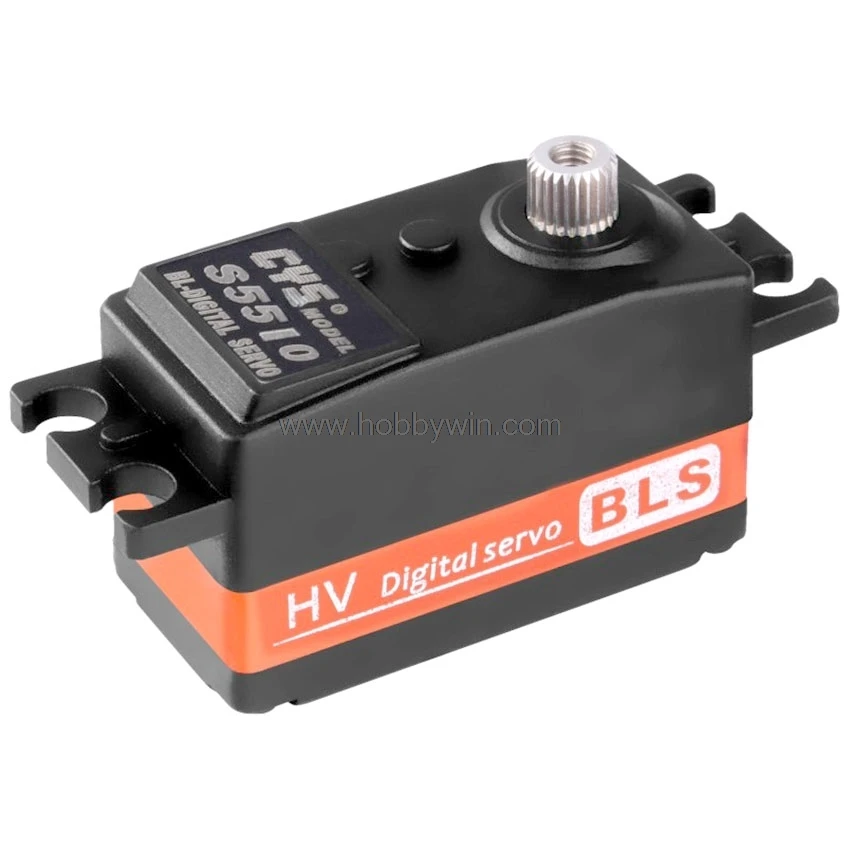 

CYS-BLS5510 Brushless Motor 4.5kg Metal Gear Digital Servo JR plug 30cm cable for RC model vehicle aircraft