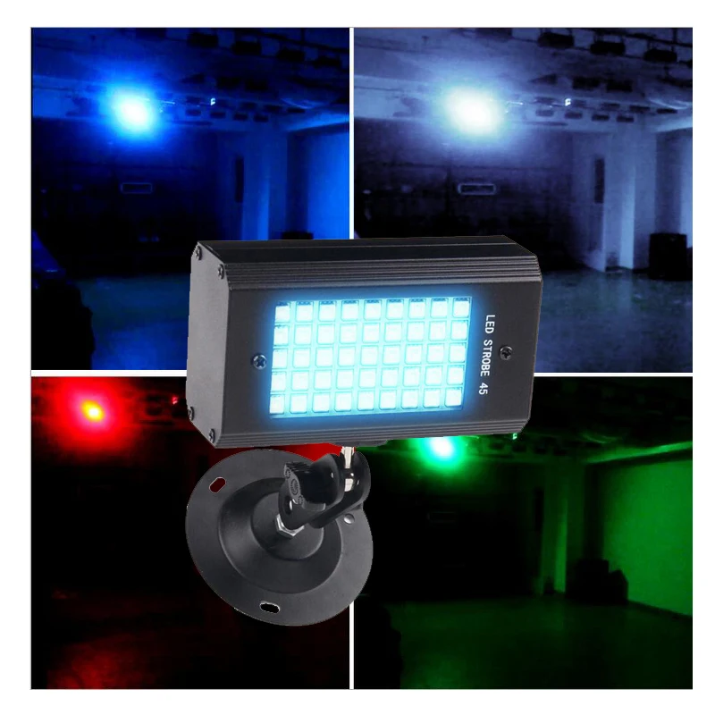 DJ Disco Ball Sound Activated Laser Projector RGB Stage Effect Light Lamp Music Christmas Party Holiday Lighting 5V USB 110 220V